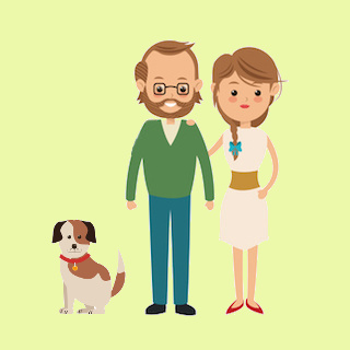 为夫妻寻找可靠、快乐、爱狗的家庭佣工