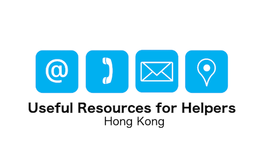 Useful resources and links for Helpers in Hong Kong